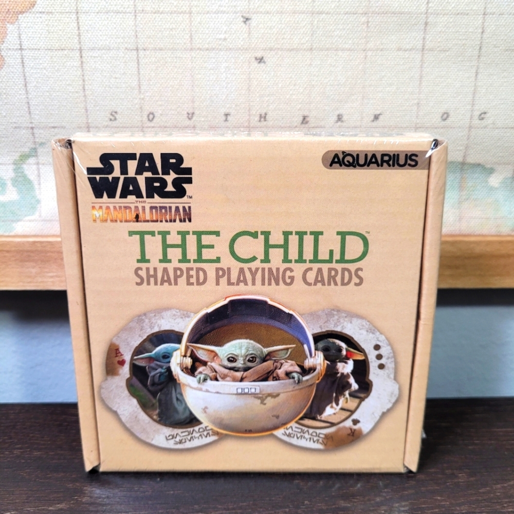 BRAND NEW Star Wars The Mandalorian "The Child Shaped Playing Cards"